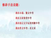 2023届高考语文复习：正确使用常见的修辞手法 课件