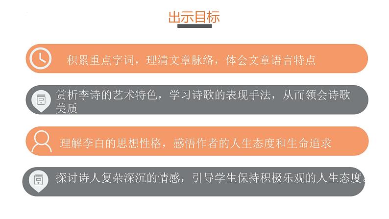 2022-2023学年统编版高中语文必修上册8.1《梦游天姥吟留别》课件第5页