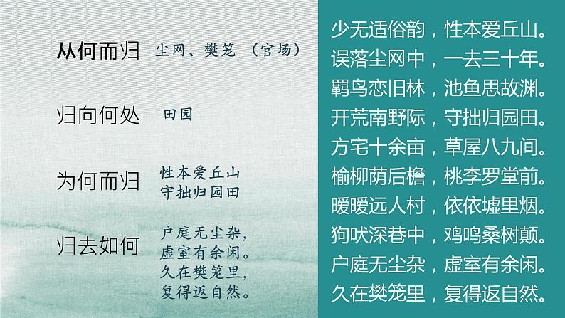 7.2《归园田居（其一）》课件+2022-2023学年统编版高中语文必修上册06