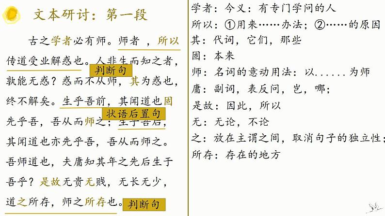 2022-2023学年统编版高中语文必修上册10.2《师说》课件06