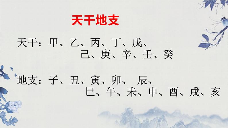 2023届高考语文复习：文化常识之天干地支纪年 课件第4页