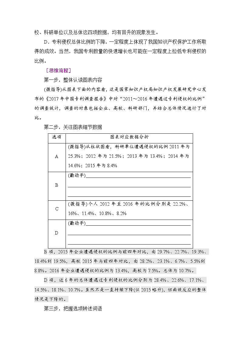 (新高考)高考语文一轮复习3.2.2《图表信息的筛选与信息的图示表述》教案03
