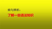 2023届高考语文复习：病句辨析之了解一些语法知识 课件