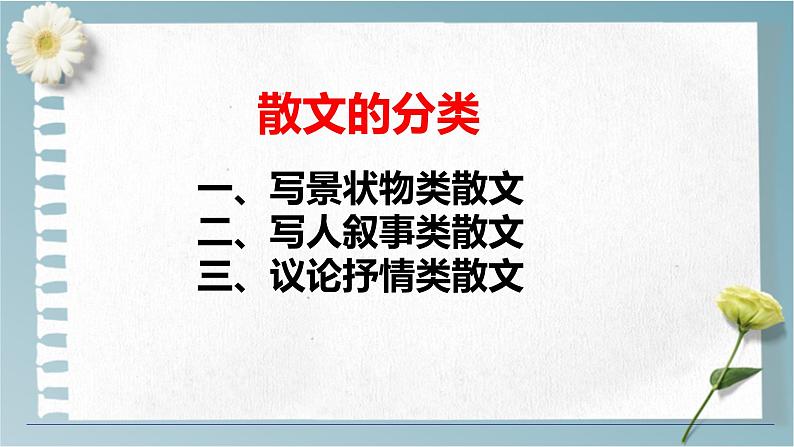 2023届高考散文专题复习：第一讲  把握散文结构思路分析题 课件第6页