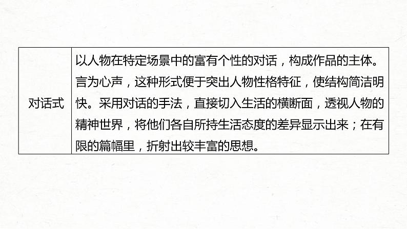 (全国版)高考语文一轮复习课件第3部分 专题15 Ⅲ 核心突破 突破一 梳理脉络，扣住技巧，精准分析情节艺术 (含详解)第8页