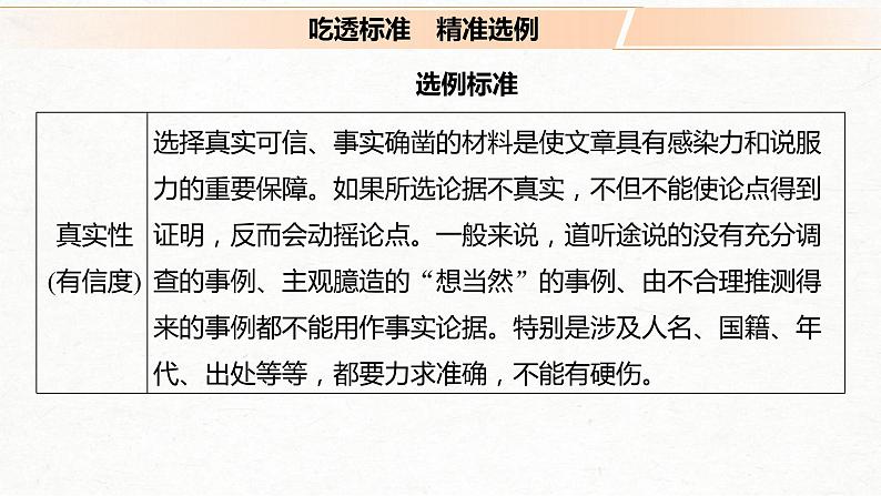 (全国版)高考语文一轮复习课件第4部分 专题17 Ⅱ 突破二 精准选例，精当用例，用好例证方法 (含详解)03