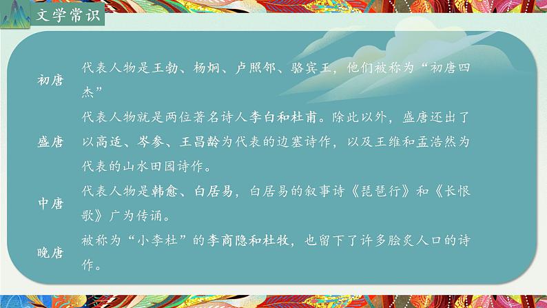 2022-2023学年统编版高中语文必修上册8.1 《梦游天姥吟留别》课件06