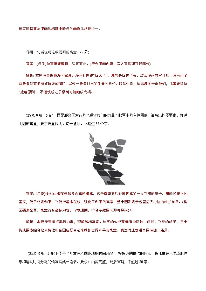 (新高考)高考语文二轮专题解密07 语言表达“多向”考查(图文转换)（分层训练）（解析版）第2页