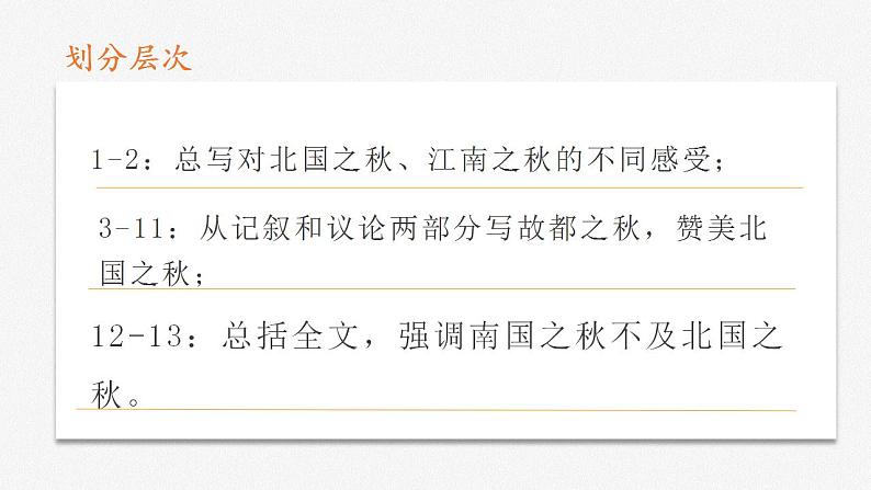 2022-2023学年统编版高中语文必修上册14.1《故都的秋》课件第6页