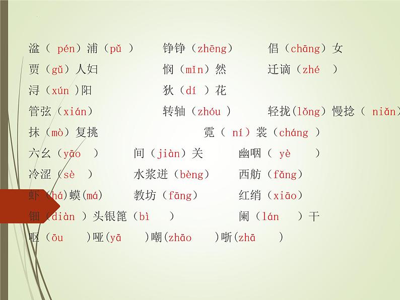 2022-2023学年统编版高中语文必修上册8.3《琵琶行（并序）》课件第8页