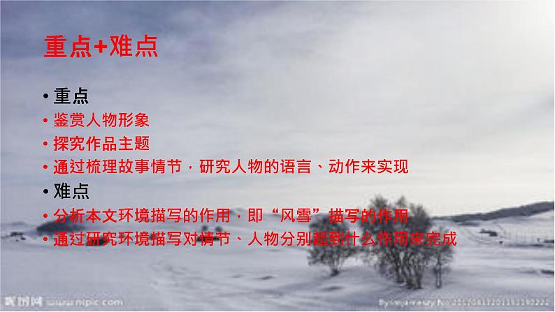 2021—2022学年统编版高中语文必修下册13.1《林教头风雪山神庙》说课课件第3页