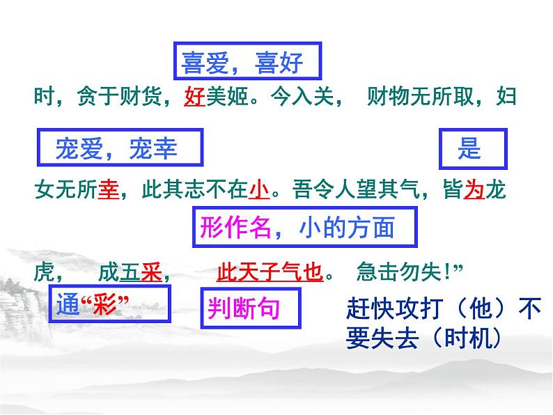 2021—2022学年统编版高中语文必修下册3《鸿门宴》课件第8页