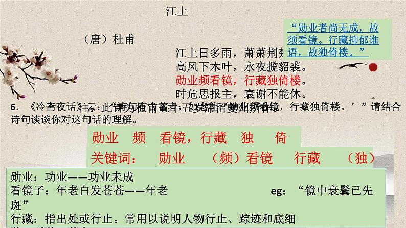 2023届新高考语文诗歌精讲精练 课件第5页