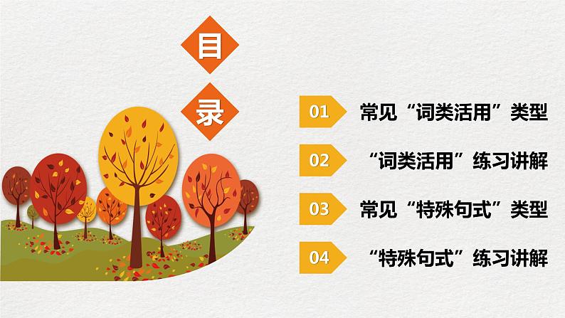 2023届高考语文复习：文言文必备知识——词类活用与特殊句式课件02