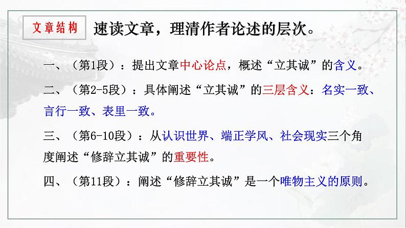 4.1《修辞立其诚》课件 2022-2023学年高中语文统编版选择性必修中册第7页