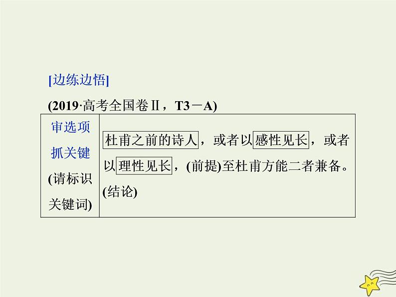 高考语文二轮复习1.1论述类文本阅读3高考命题点三观点推断题__“三分析”有方向推断思维好培养 课件(含详解)第4页