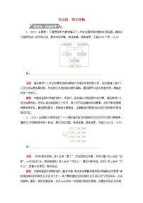 (全国版)高考语文一轮复习语言文字运用考点四图文转换训练检测（含解析）