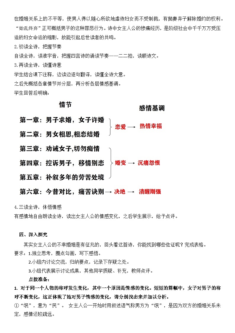 第一单元1.1《氓》课件PPT（送教案）03