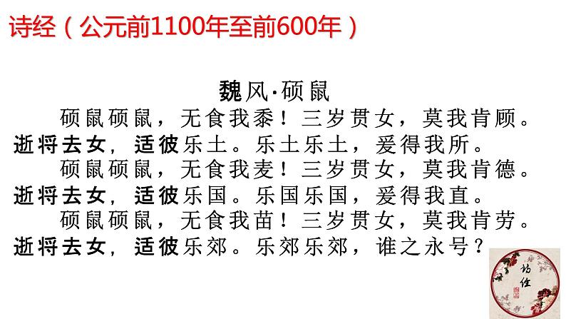 2023届高考语文复习：古代诗歌发展历程 课件第6页