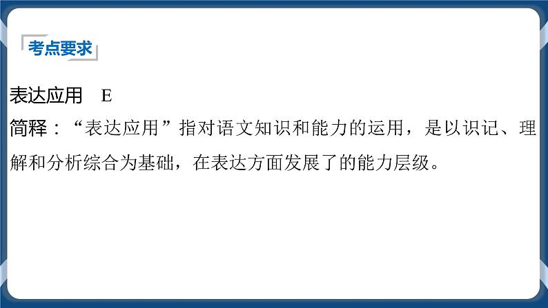 高考语文一轮 语言文字应用复习专题十一：表达简明、准确、鲜明、生动 课件+试卷03