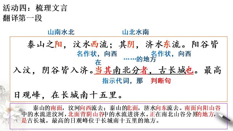 统编版必修上册 16.2 登泰山记 课件06