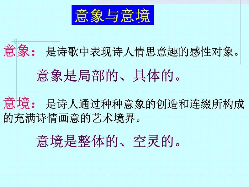 2023届高考专题复习：中国古典诗歌中的常见意象  课件第3页