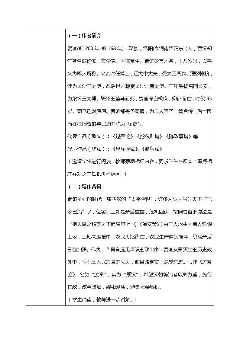 部编版高中语文选择性必修中册《过秦论》课件PPT+教学设计+同步练习02