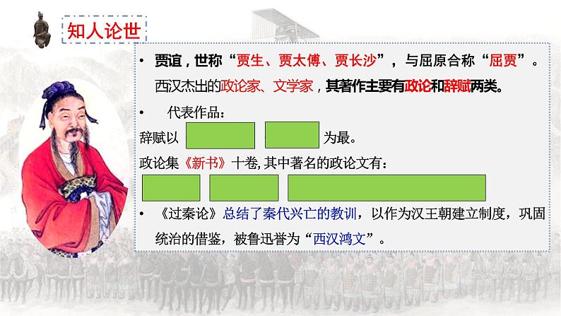 2022-2023学年统编版高中语文选择性必修中册11.1《过秦论》课件04