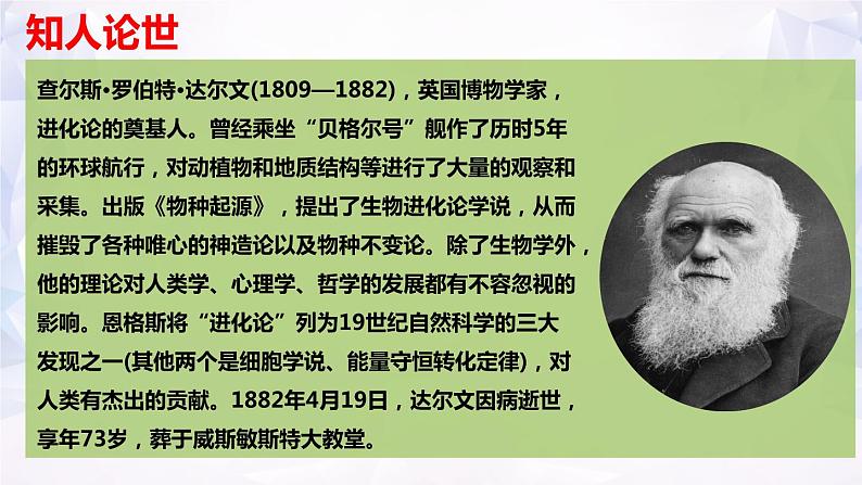 13.1《自然选择的证明》-2021-2022学年高二语文下学期同步精品课件（统编版选择性必修下册）第2页