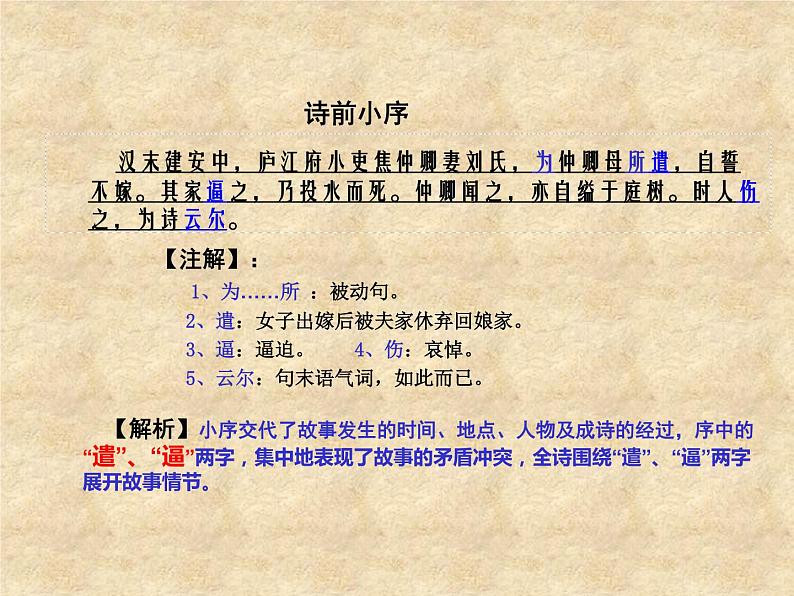 2.《孔雀东南飞》-2021-2022学年高二语文下学期同步精品课件（统编版选择性必修下册）第8页