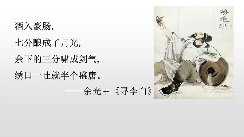 统编版选择性必修上册古诗词诵读 将进酒 课件第4页