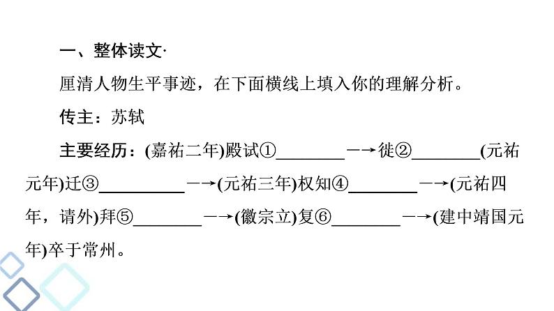 高考语文二轮强化复习任务群5任务1《选择题——巧比对，快排除，全拿基础分》课件第8页