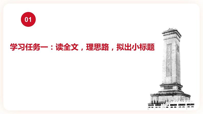 04 【课件】在民族复兴的历史丰碑上-2021-2022学年高二语文同步课件+教案（统编版选择性必修上册）第3页