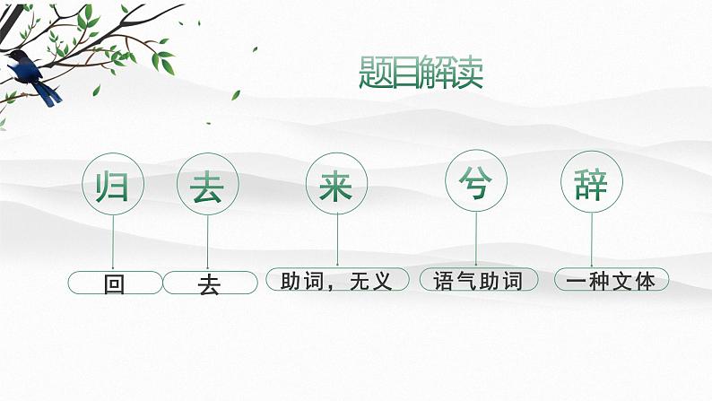 10.2《归去来兮辞并序》课件 2021-2022学年统编版高中语文选择性必修下册08