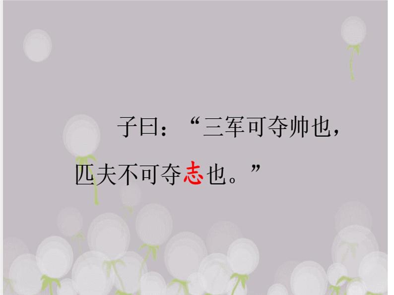 2021-2022学年统编版高中语文必修下册1.1《子路、曾皙、冉有、公西华侍坐》课件第2页