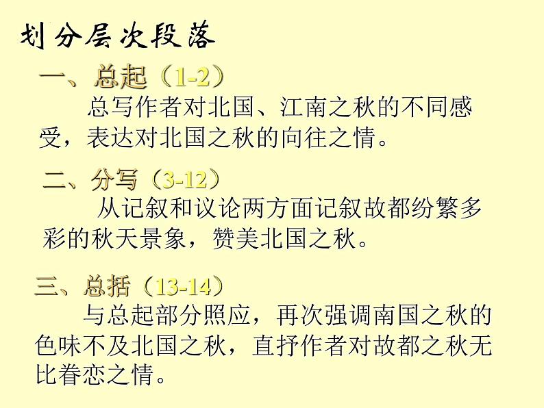 2022-2023学年统编版高中语文必修上册14.1《故都的秋》课件第8页