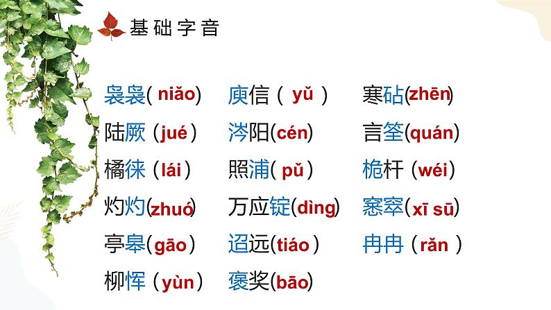 3-9说“木叶”（林庚）课件+教案-高一语文部编版（2019）必修下册02