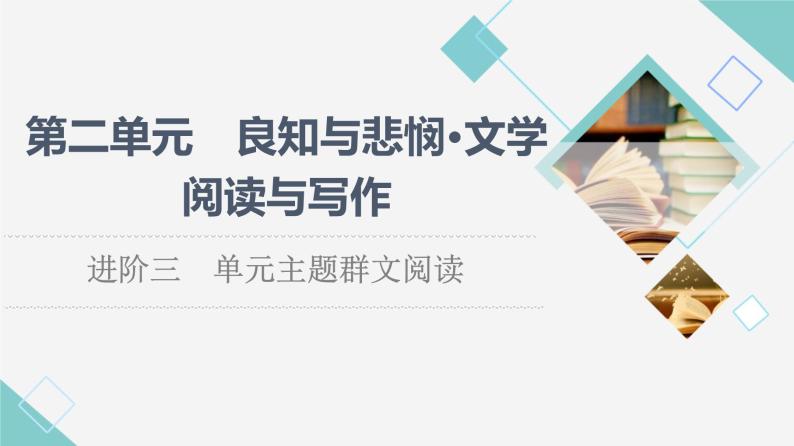 人教统编版高中语文必修下册第2单元进阶3单元主题群文阅读课件01