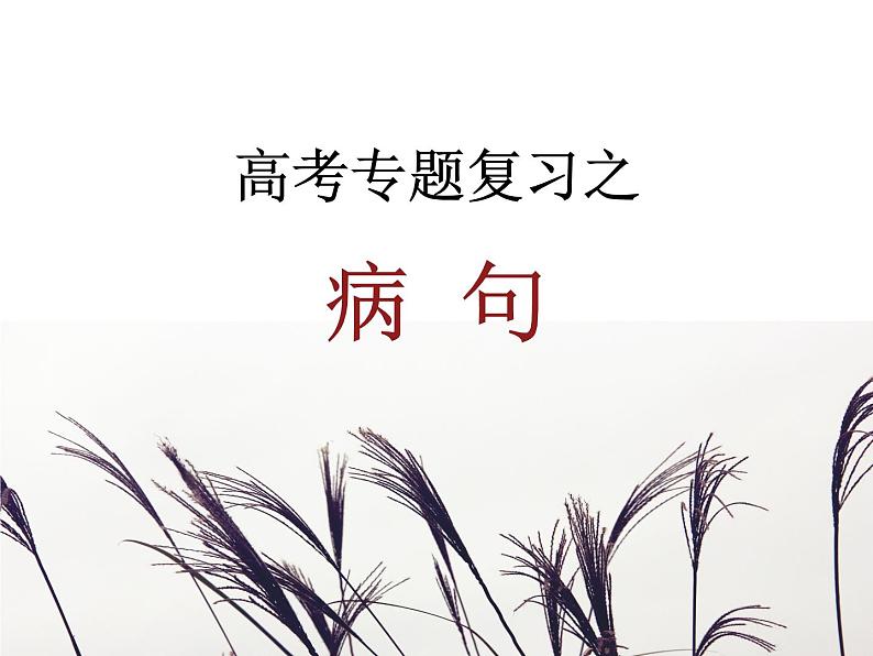 辨析并修改病句课件01