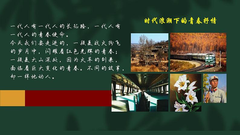 统编版必修上册第一单元3《百合花》《哦，香雪》群文联读课件第2页