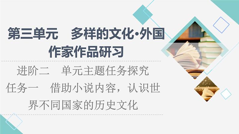 人教统编版高中语文选择性必修上册第3单元进阶2任务1借助小说内容，认识世界不同国家的历史文化课件+学案01