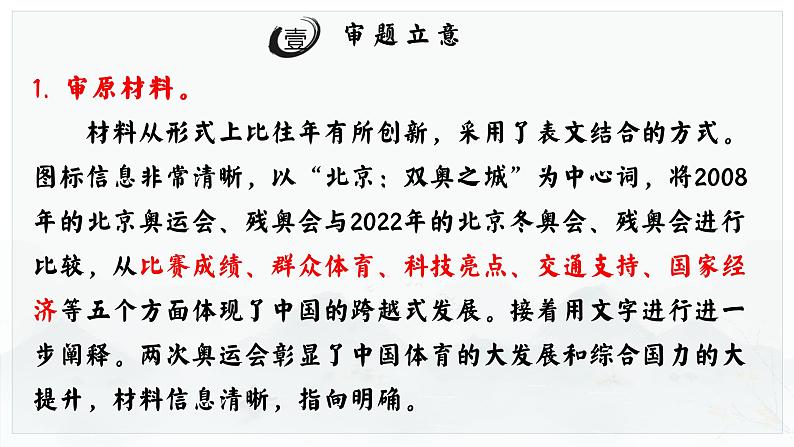 2022年全国高考乙卷作文“跨越，再跨越”解析及示例 课件第5页