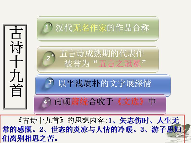 古诗词诵读《涉江采芙蓉》课件2022-2023学年统编版高中语文必修上册第4页