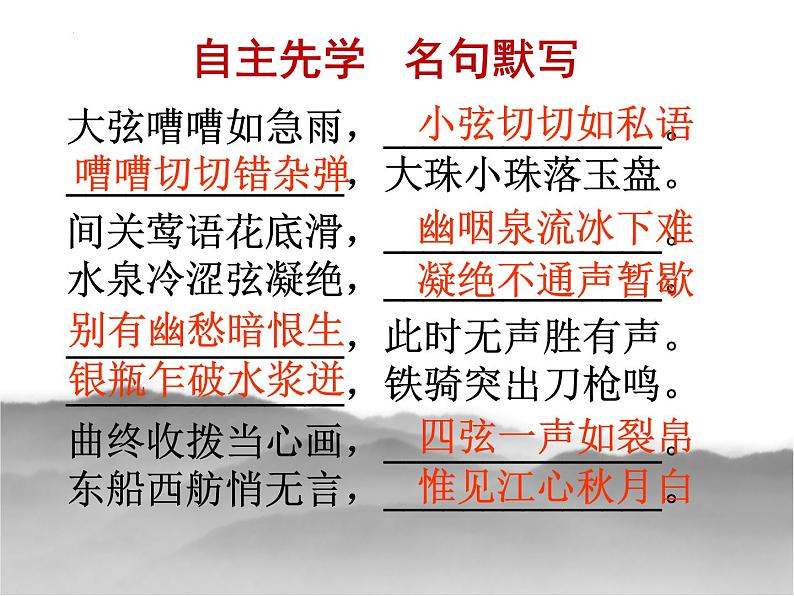 2022-2023学年统编版高中语文选择性必修中册古诗词诵读《李凭箜篌引》课件04