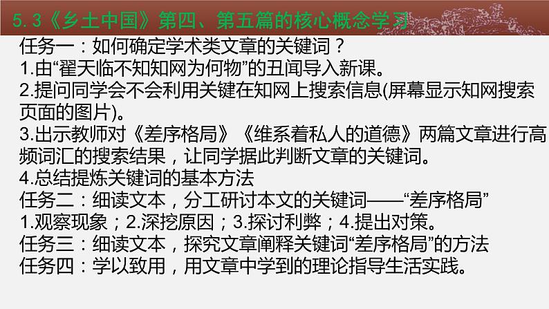 2023届高考语文二轮专题复习：必修上册第五、六单元学考复习课件第7页