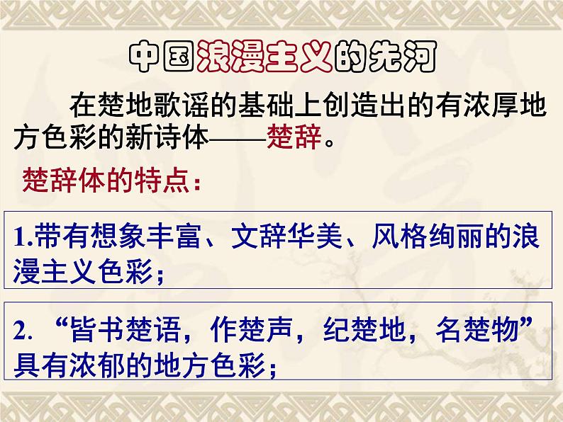 2023届高考语文二轮专题复习：中国古代诗歌发展概述 课件第7页