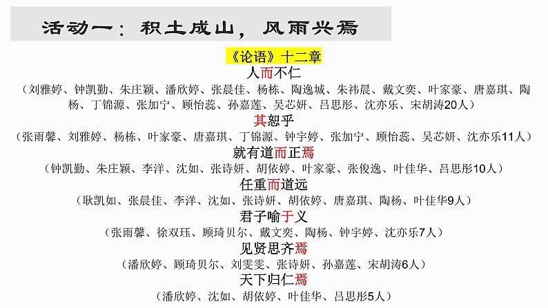 《论语》十二章 《大学之道》 《人皆有不忍人之心》联读课件第6页