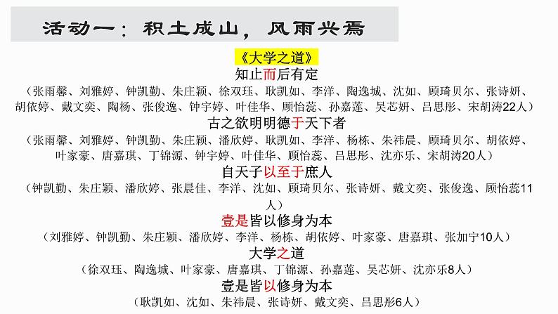 《论语》十二章 《大学之道》 《人皆有不忍人之心》联读课件第8页