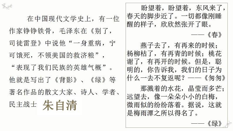 14.2《荷塘月色》课件2022-2023学年统编版高中语文必修上册第4页