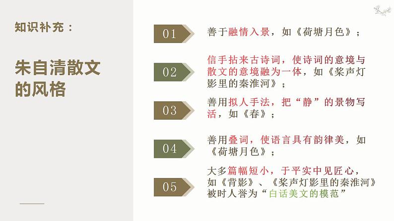 14.2《荷塘月色》课件2022-2023学年统编版高中语文必修上册第7页